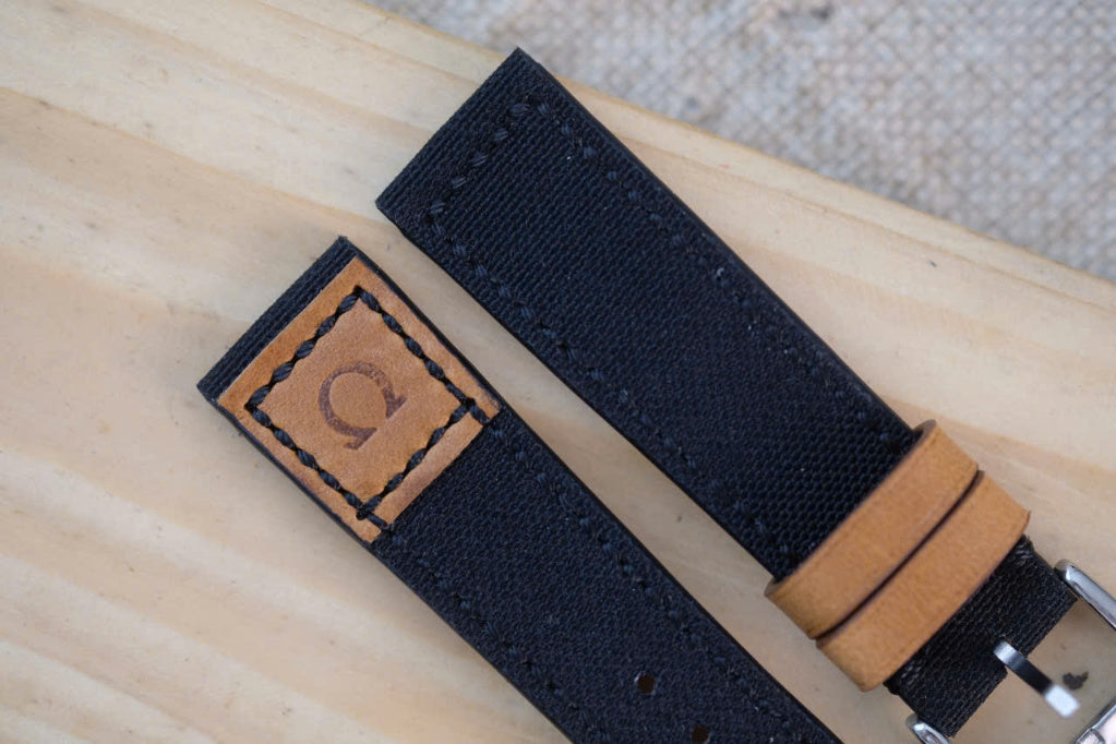 Canvas strap for Omega watches HDOMGCV01