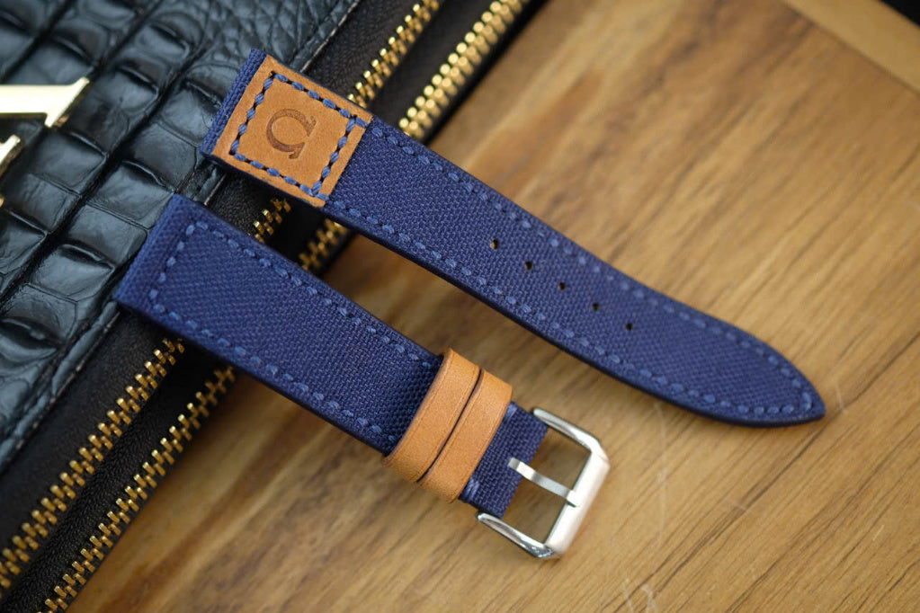 Canvas strap for Omega watches HDOMGCV01