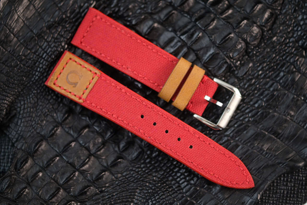 Canvas strap for Omega watches HDOMGCV01