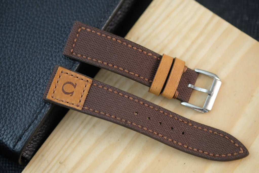 Canvas strap for Omega watches HDOMGCV01