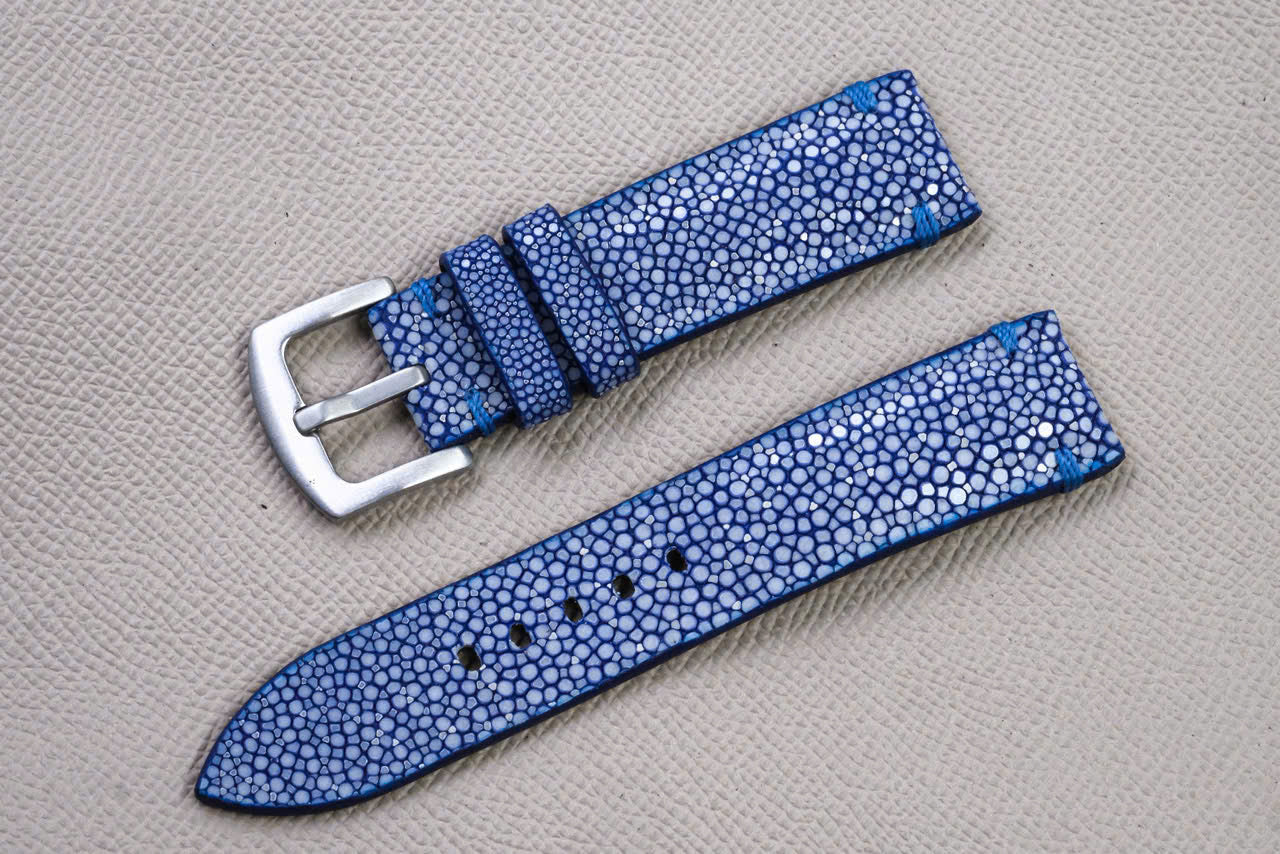 BLUE STINGRAY LEATHER WATCH STRAP RD147
