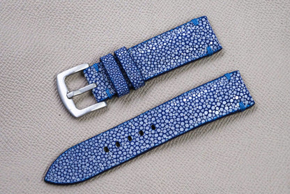 BLUE STINGRAY LEATHER WATCH STRAP RD147