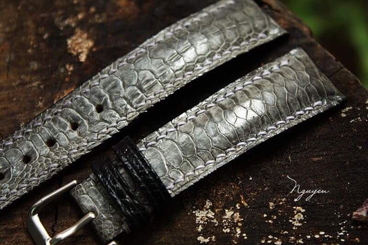 BESPOKE GENUINE GREY CHICKEN LEG WATCH STRAP HDCL09