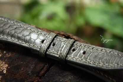 BESPOKE GENUINE GREY CHICKEN LEG WATCH STRAP HDCL09