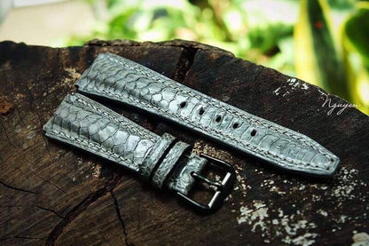 BESPOKE GENUINE GREY CHICKEN LEG WATCH STRAP HDCL09