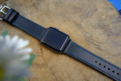 BESPOKE GENUINE BROWN APPLE LEATHER STRAP HDAW01