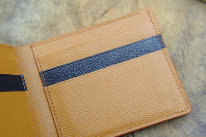 BESPOKE GENUINE DARK BROWN CROCODILE BIFOLD MAN WALLET HDWA21