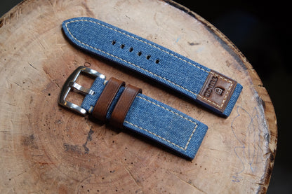 BLUE DENIM WATCH STRAP HDDNTD02