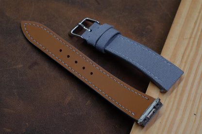 Canvas strap for Cartier Santos with quick release system HDCAS01