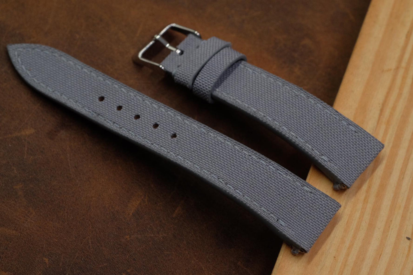 Canvas strap for Cartier Santos with quick release system HDCAS01