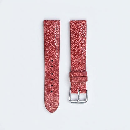 RED STINGRAY LEATHER WATCH STRAP RD148