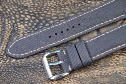 BESPOKE KHAKI HANDMADE WATCH STRAP HDCDK01