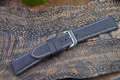 BESPOKE KHAKI HANDMADE WATCH STRAP HDCDK01