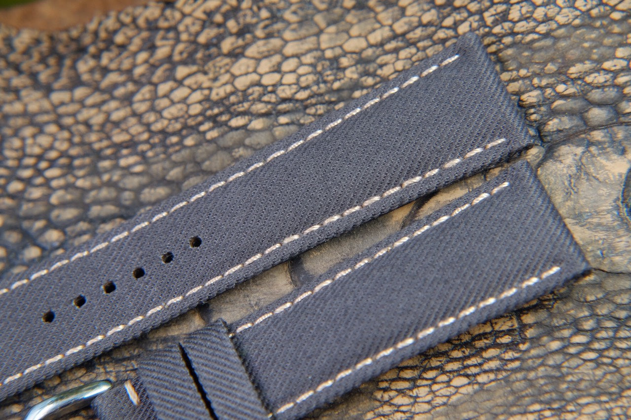 BESPOKE KHAKI HANDMADE WATCH STRAP HDCDK01