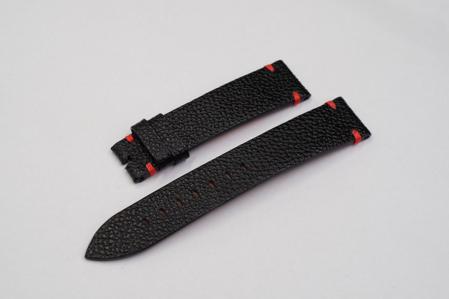 black cow leather watch strap CL2007