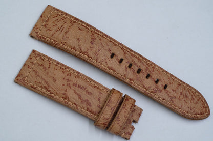 Vintage Beige calf skin leather watch strap CL2109