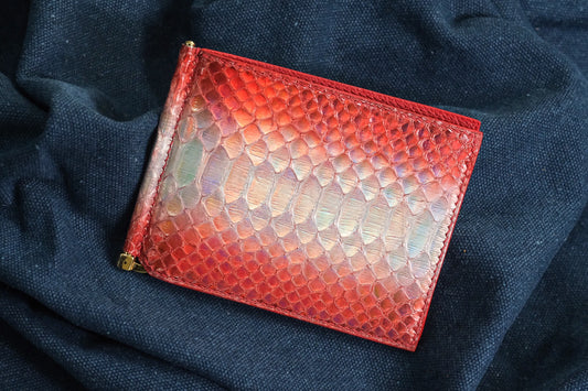 Red Python Leg Wallet HDWA81