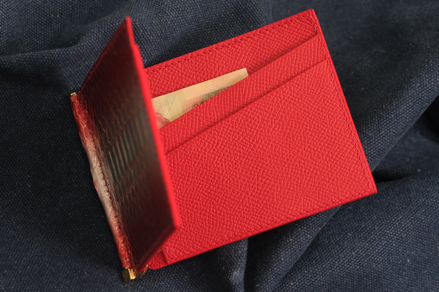 Red Python Leg Wallet HDWA81