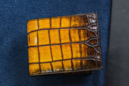 Patina Crocodile Wallet HDWA42