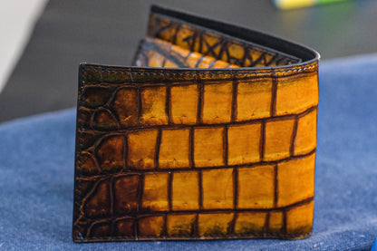 Patina Crocodile Wallet HDWA42