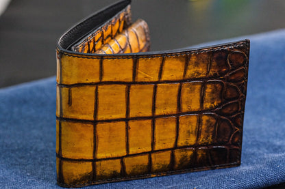 Patina Crocodile Wallet HDWA42