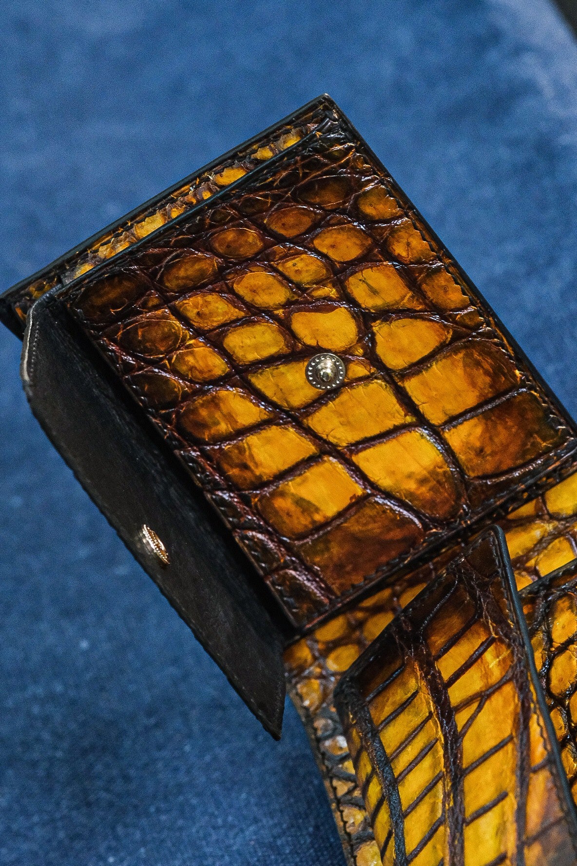 Patina Crocodile Wallet HDWA42