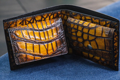 Patina Crocodile Wallet HDWA42