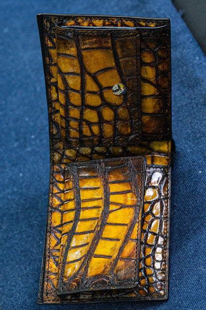 Patina Crocodile Wallet HDWA42