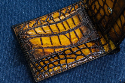 Patina Crocodile Wallet HDWA42