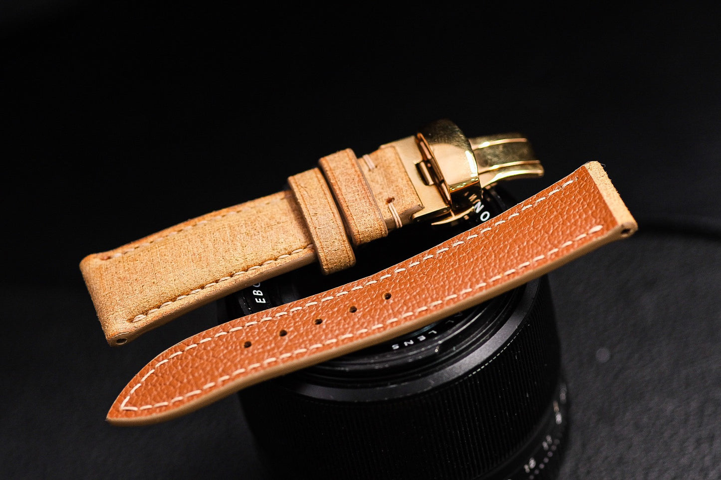 BESPOKE GENUINE COW LEATHER WATCH STRAP BAND HDLE08