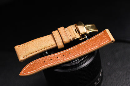 BESPOKE GENUINE COW LEATHER WATCH STRAP BAND HDLE08