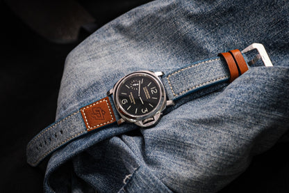 Blue denim strap HDPAM17