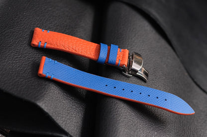 ORANGE TOGO LEATHER WATCH STRAP HDCC93