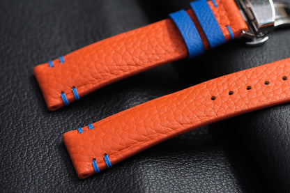 ORANGE TOGO LEATHER WATCH STRAP HDCC93