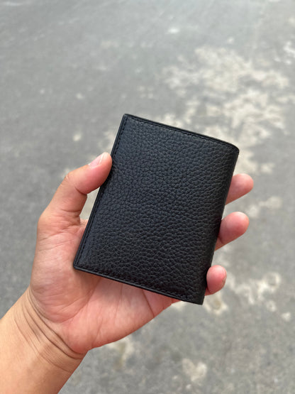 BESPOKE GENUINE BLACK TOGO BIFOLD MAN WALLET HDWA61