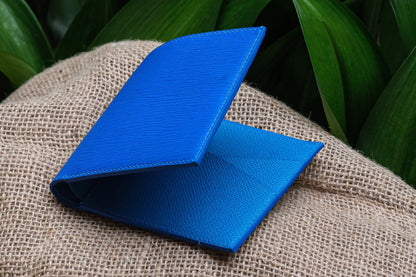 BESPOKE GENUINE BLUE EPI BIFOLD MAN WALLET HDWA33