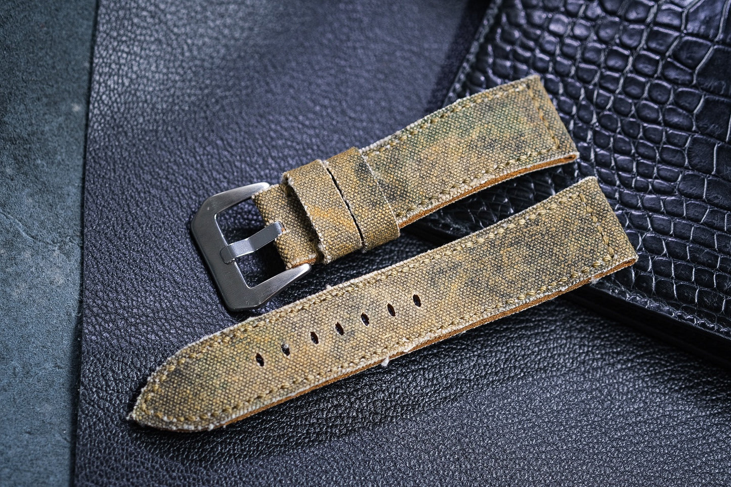 Custom vintage canvas strap HDCVS14