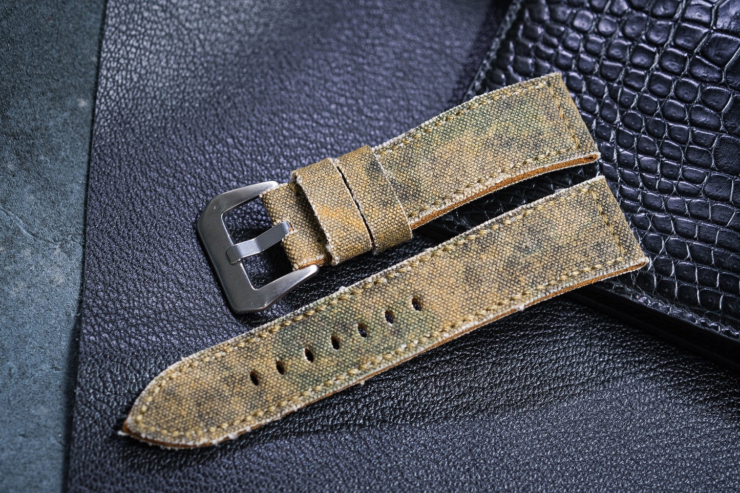 Custom vintage canvas strap HDCVS14