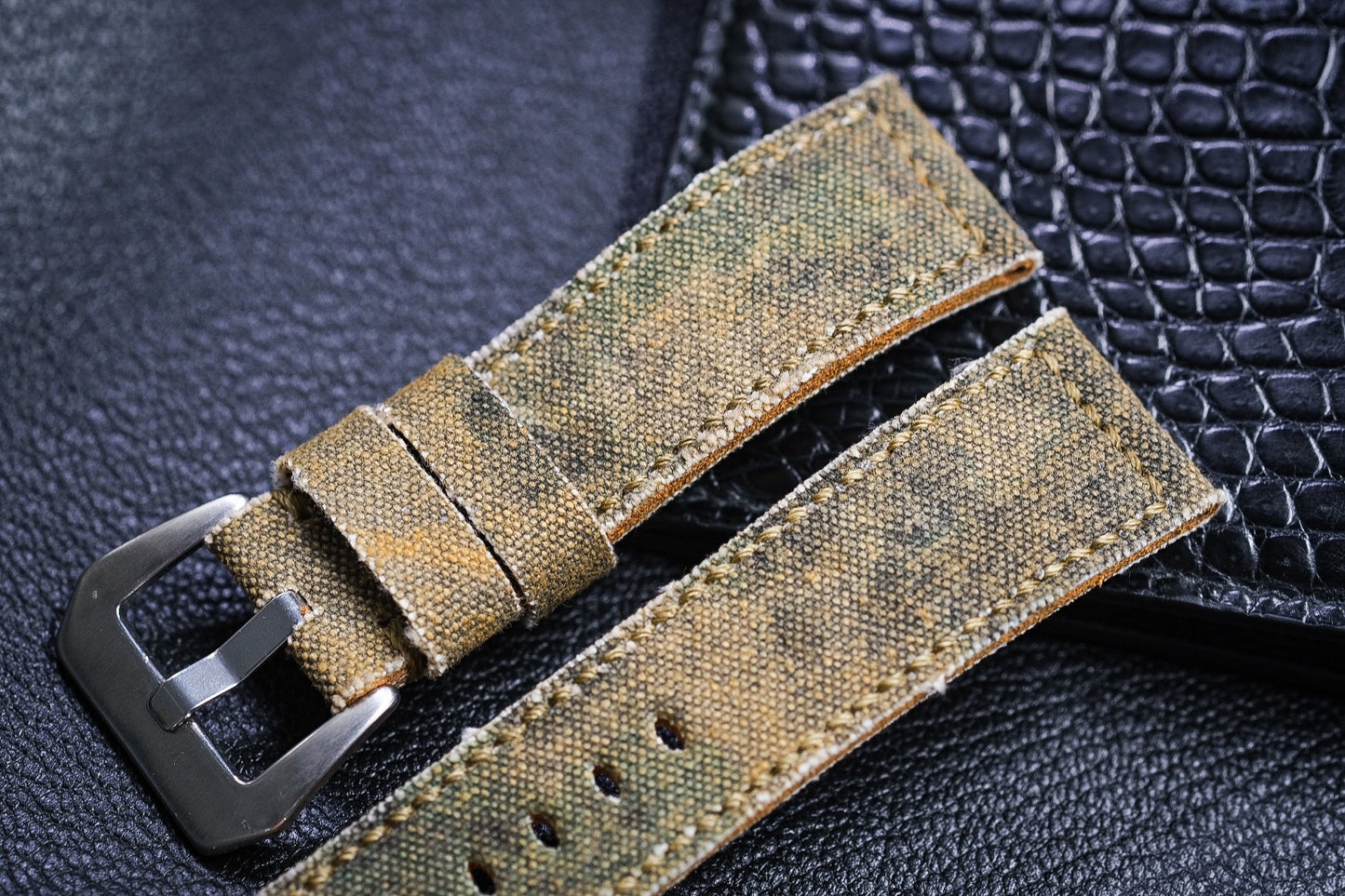 Custom vintage canvas strap HDCVS14