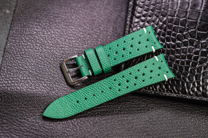 GREEN COW RALLY LEATHER WATCH STRAP HDCC96