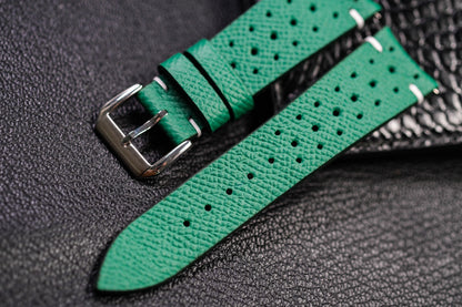 GREEN COW RALLY LEATHER WATCH STRAP HDCC96