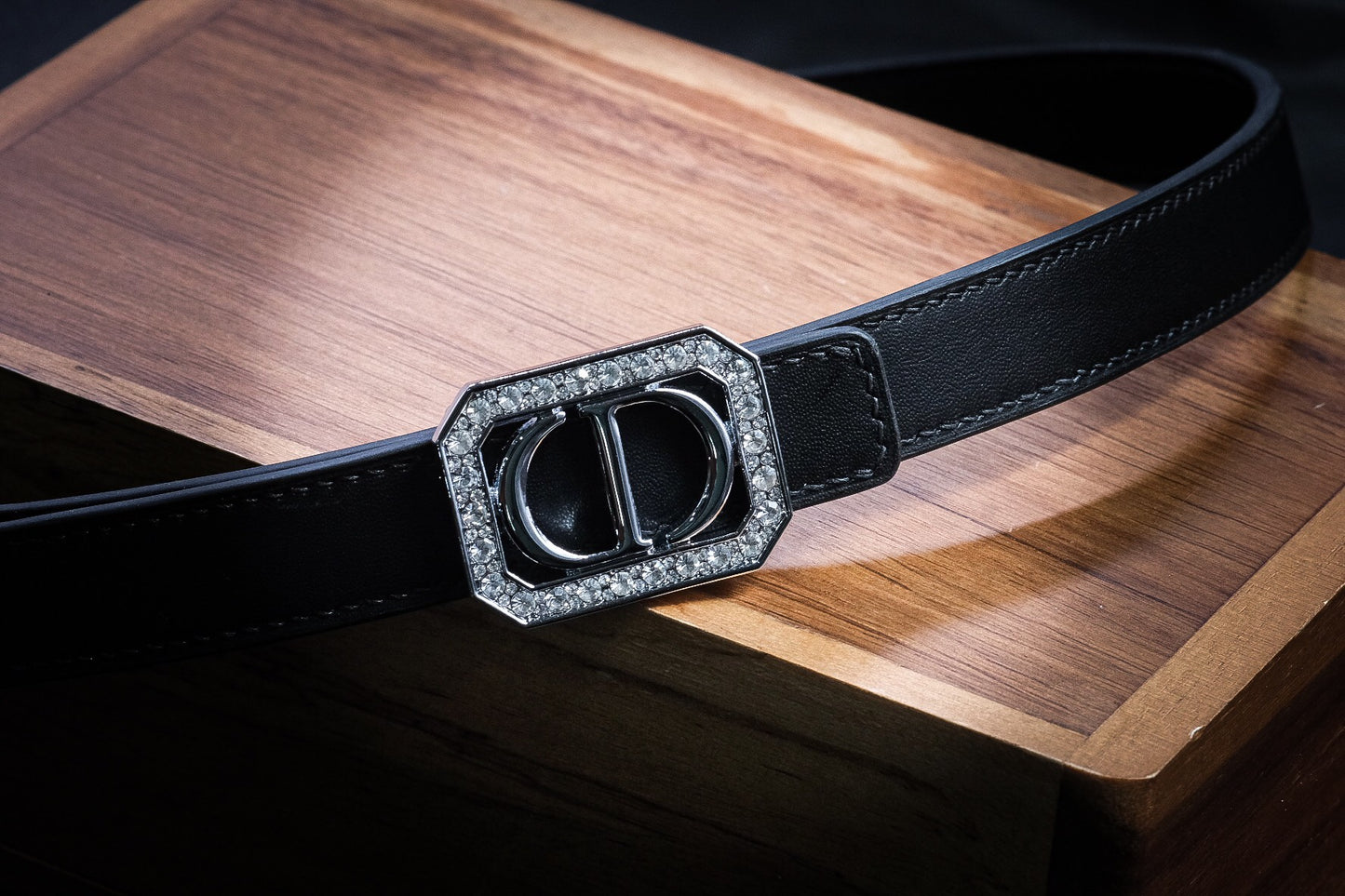 BLACK COW HANDMADE LEATHER BELT HDBE15