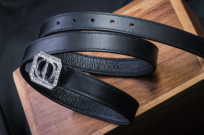 BLACK COW HANDMADE LEATHER BELT HDBE15