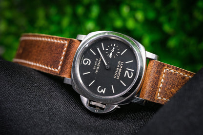 Vintage brown cow handmade watch strap for Panerai HDPAM47