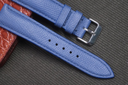 BLUE EPSOM LEATHER WATCH STRAP RD04