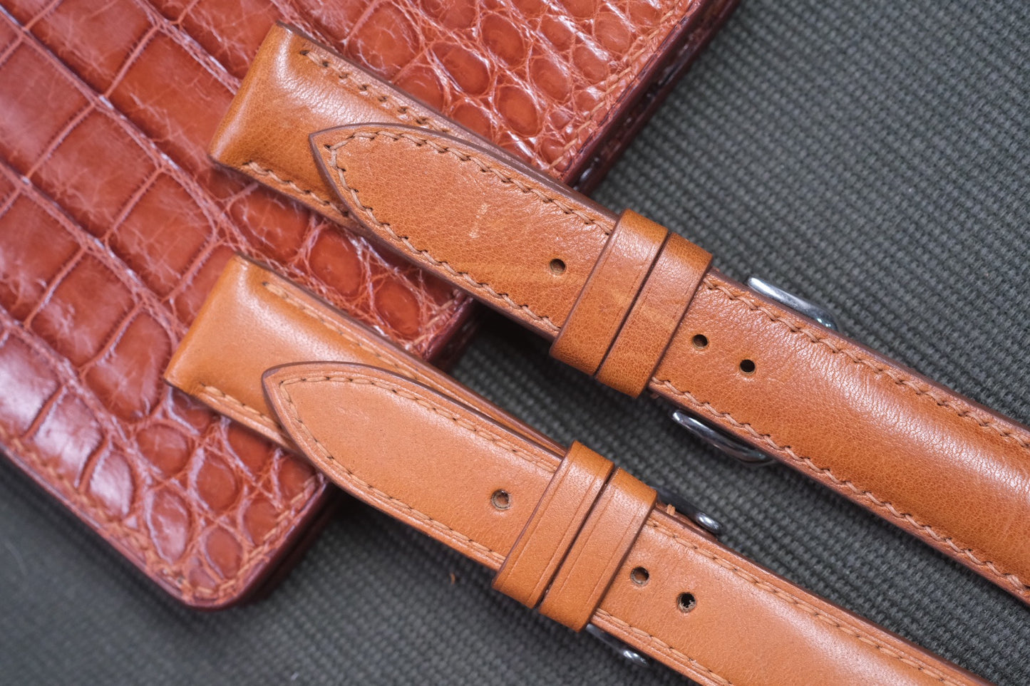 BROWN COW LEATHER WATCH STRAP RD21