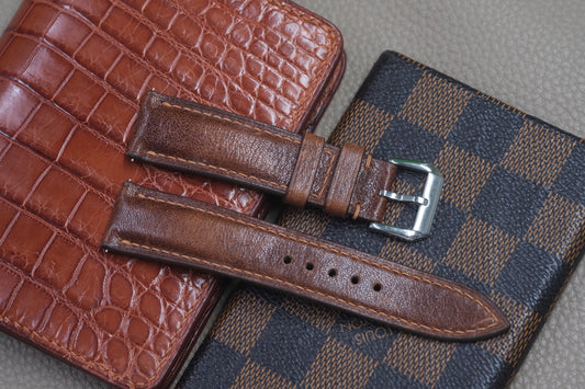 BROWN COW LEATHER WATCH STRAP RD50