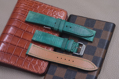 GREEN COW LEATHER WATCH STRAP RD63