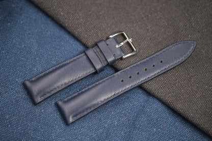 NAVY BLUE COW LEATHER STRAP RD72