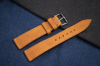 LIGH BROWN COW LEATHER STRAP RD74